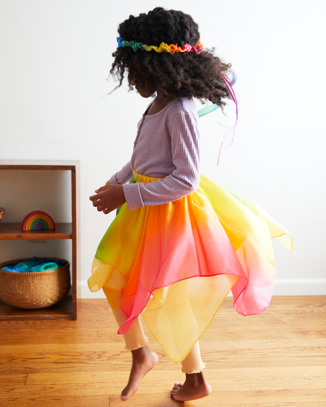 Sarah's Silks Rainbow Fairy Skirt