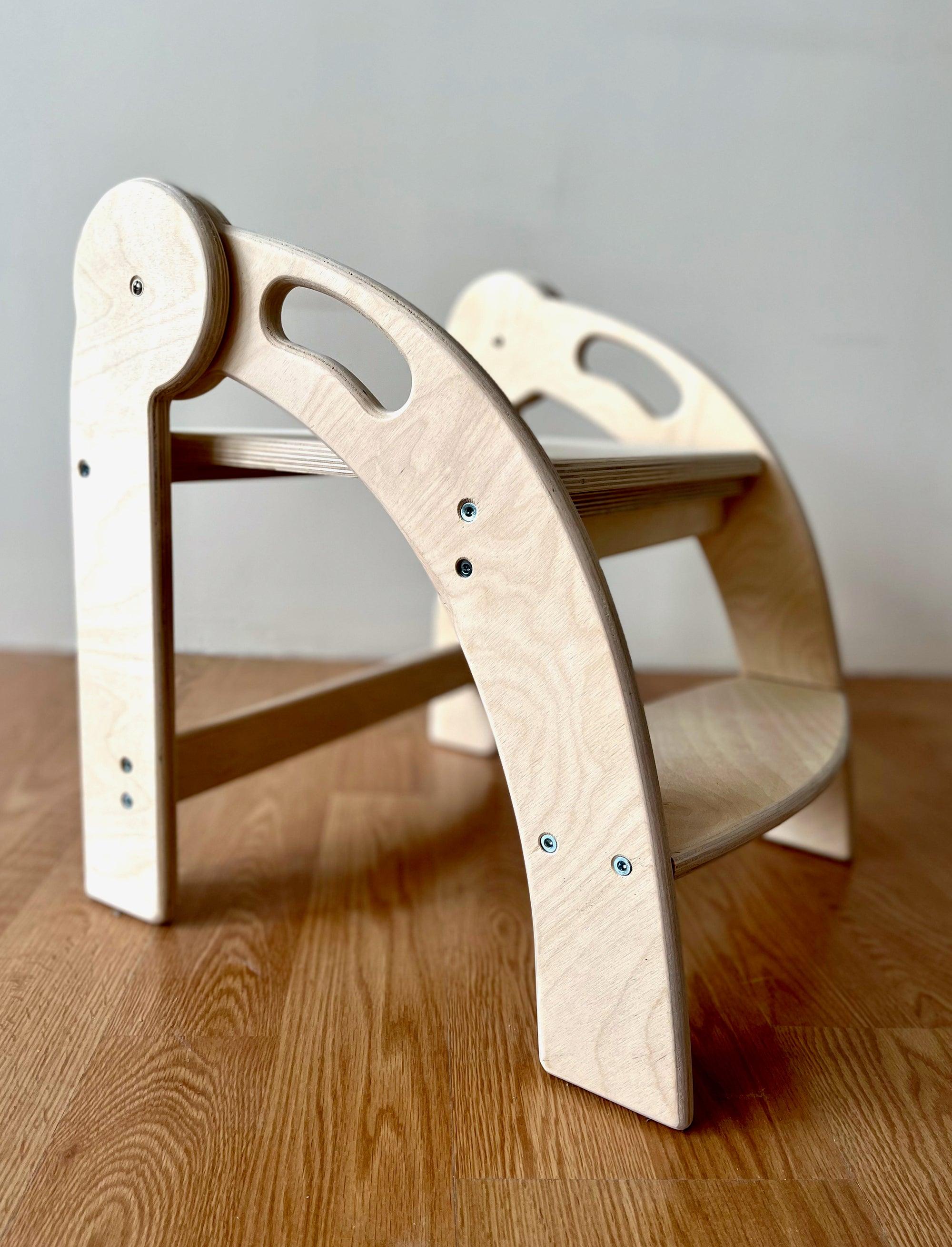 Foldable Montessori Step Stool - Play. Learn. Thrive. ™