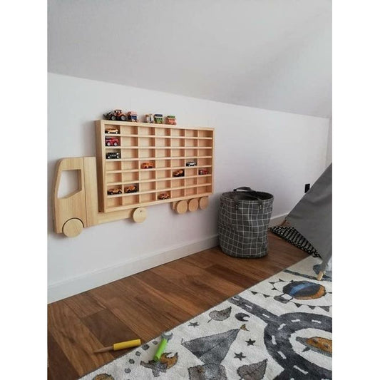 Wood Truck Display Shelf - Play. Learn. Thrive. ™