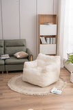 Soft Tufted Teddy Foam Bean Bag Chair - Play. Learn. Thrive. ™