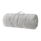 Poly Chenille Lounge Floor Pillow Cushion in Grey - Play. Learn. Thrive. ™