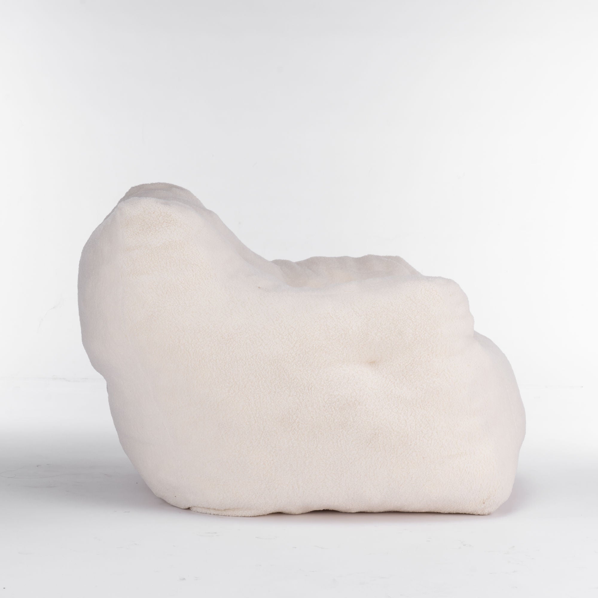 Soft Tufted Teddy Foam Bean Bag Chair - Play. Learn. Thrive. ™