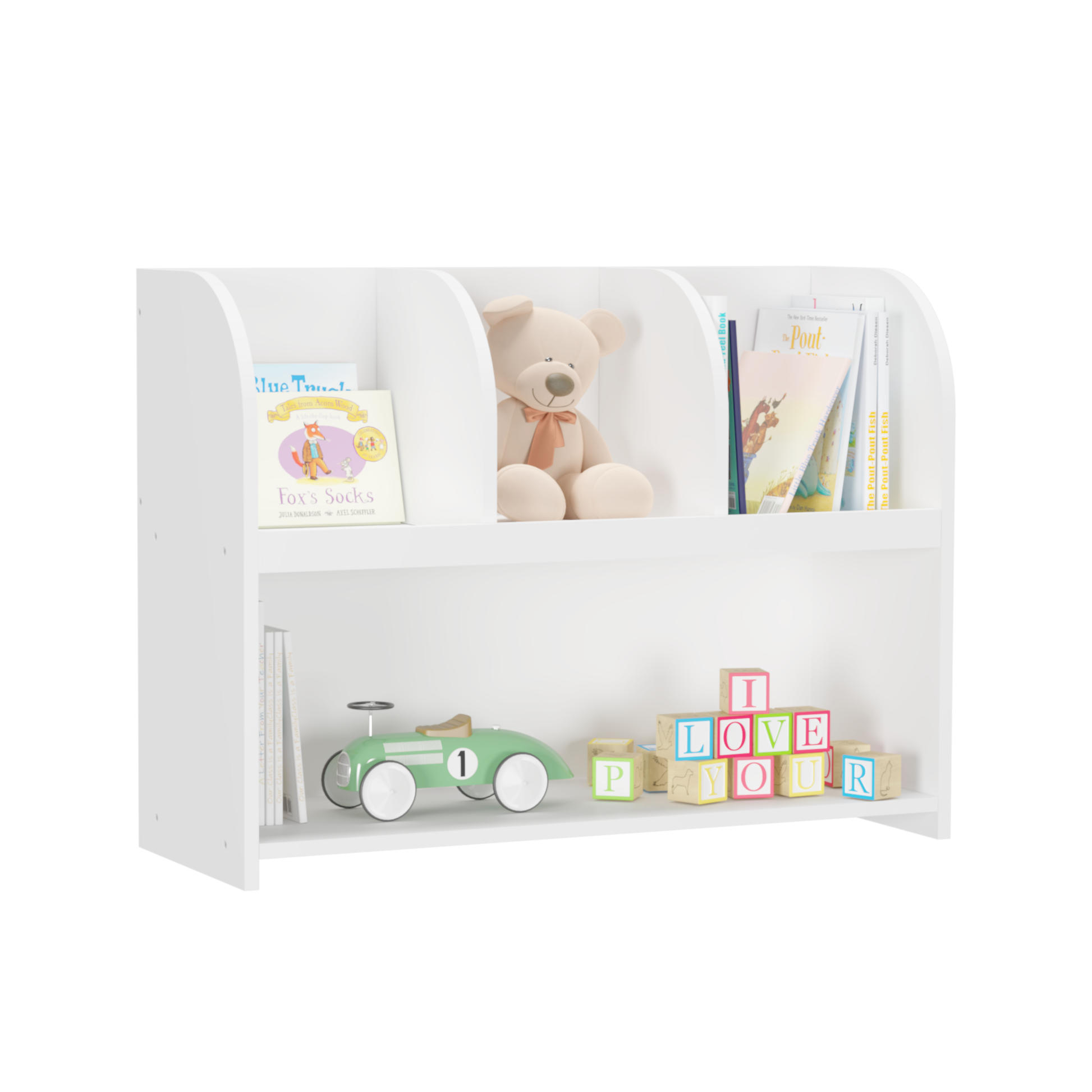 4 Compartment Storage Organizer - Play. Learn. Thrive. ™