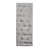 Poly Chenille Lounge Floor Pillow Cushion in Grey - Play. Learn. Thrive. ™