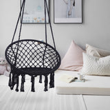 Indoor Hanging Macrame Swing Chair - Play. Learn. Thrive. ™