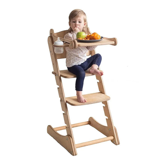 Growing Chair for Kids – Beige - Play. Learn. Thrive. ™