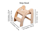 Foldable Montessori Step Stool - Play. Learn. Thrive. ™