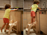 Foldable Montessori Step Stool - Play. Learn. Thrive. ™